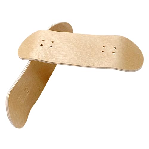 ADOCARN 2 Stück Finger Skateboard Decks aus Holz Mini Skateboard Ersatzteile DIY Zubehör für Tricks und Anfänger ADOCARN 2 Stück Finger Skateboard Decks aus Holz Mini Skateboard Ersatzteile DIY Zubehör für Tricks und Anfänger von ADOCARN