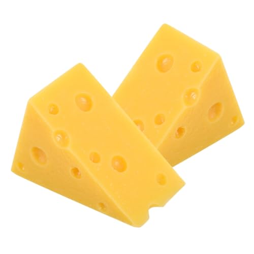 ADOCARN 2 Stück Käsemodellform Gefälschte Lebensechte Requisiten Käsesimulationsmodelle Bäckerei Simulationskäse Ornament Dreieck Imitationsnahrungsmittel Requisiten Zur Anzeige ADOCARN 2 Stück Käsemodellform Gefälschte Lebensechte Requisiten Käsesimulationsmodelle Bäckerei Simulationskäse Ornament Dreieck Imitationsnahrungsmittel Requisiten Zur Anzeige von ADOCARN