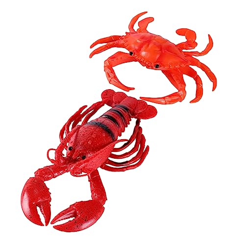 ADOCARN 2 Stück Krabben Hummer Modell, Bezauberndes Kinderspielzeug, Krabben Hummer Förmiges Quetschspielzeug Für Kinder, Krabben Hummer Förmiges Spielzeug, Kreatives Stress ADOCARN 2 Stück Krabben Hummer Modell, Bezauberndes Kinderspielzeug, Krabben Hummer Förmiges Quetschspielzeug Für Kinder, Krabben Hummer Förmiges Spielzeug, Kreatives Stress von ADOCARN