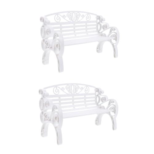 ADOCARN 2 Stück Modell Dekorative Puppenhaus Möbel Hochwertige Mini Bänke für Garten Deko und DIY Projekte für Mini Szenen und Accessoires ADOCARN 2 Stück Modell Dekorative Puppenhaus Möbel Hochwertige Mini Bänke für Garten Deko und DIY Projekte für Mini Szenen und Accessoires von ADOCARN
