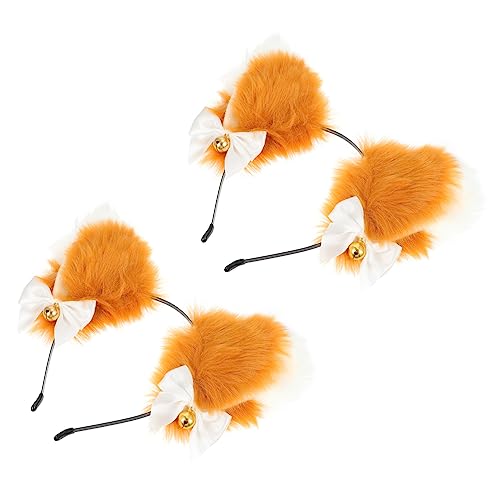 ADOCARN 2 Stück Niedliche Tierohren Haarreifen Flauschige Katzenohren Kopfbedeckung für für Cosplay und Feste Bequem und Stylisch für Erwachsene ADOCARN 2 Stück Niedliche Tierohren Haarreifen Flauschige Katzenohren Kopfbedeckung für für Cosplay und Feste Bequem und Stylisch für Erwachsene von ADOCARN