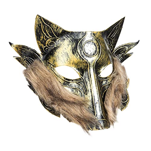 ADOCARN 2 Stück Pelzige Wolfsmaske, Tier Design, Maske, Halloween Kostümmaske, Party Cosplay Requisitenmaske Für Outdoor, Cosplay Requisiten, Tiermaske, Karnevalsparty Zubehör, Lustige ADOCARN 2 Stück Pelzige Wolfsmaske, Tier Design, Maske, Halloween Kostümmaske, Party Cosplay Requisitenmaske Für Outdoor, Cosplay Requisiten, Tiermaske, Karnevalsparty Zubehör, Lustige von ADOCARN