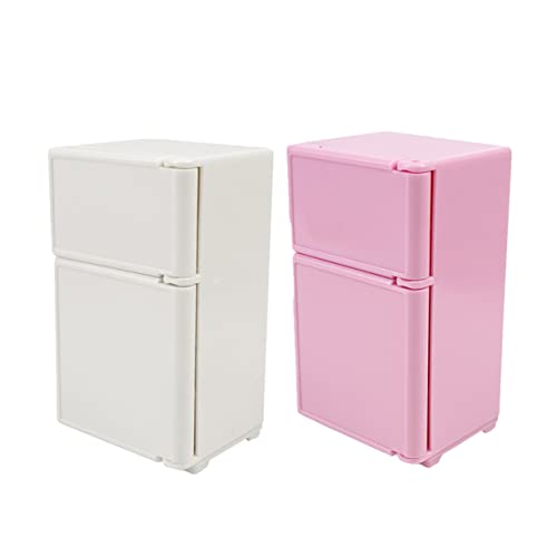ADOCARN 2 Stück Puppenhaus Kühlschrank Rosa Mini Kühlschrank Kühlschränke Mini Kühlschrank Rosa Mini Kühlschrank Für Kleiner Kühlschrank Für Puppenhausmöbel Miniatur ADOCARN 2 Stück Puppenhaus Kühlschrank Rosa Mini Kühlschrank Kühlschränke Mini Kühlschrank Rosa Mini Kühlschrank Für Kleiner Kühlschrank Für Puppenhausmöbel Miniatur von ADOCARN