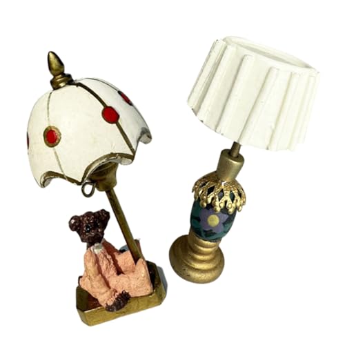 ADOCARN 2 Stück Puppenhaus Mini Tischleuchte Schreibtischlampe Puppenhaus Tischlampe Holz Tischlampe Miniaturlampe Leuchte Puppenhaus Kleine Dekorative Tischlampe Minilampe ADOCARN 2 Stück Puppenhaus Mini Tischleuchte Schreibtischlampe Puppenhaus Tischlampe Holz Tischlampe Miniaturlampe Leuchte Puppenhaus Kleine Dekorative Tischlampe Minilampe von ADOCARN