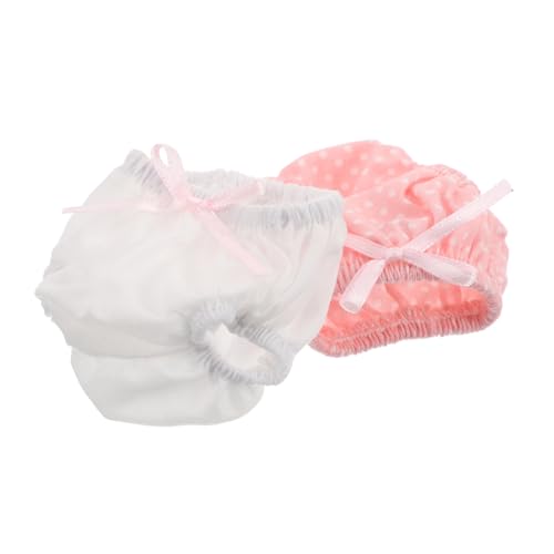 ADOCARN 2 Stück Puppenunterwäsche, Windeln Für Babypuppen, Stoffwindeln Für Babys, Mädchen, Trainingshosen, Babypuppenzubehör, Babypuppenwindeln, Babypuppenkleidung ADOCARN 2 Stück Puppenunterwäsche, Windeln Für Babypuppen, Stoffwindeln Für Babys, Mädchen, Trainingshosen, Babypuppenzubehör, Babypuppenwindeln, Babypuppenkleidung von ADOCARN