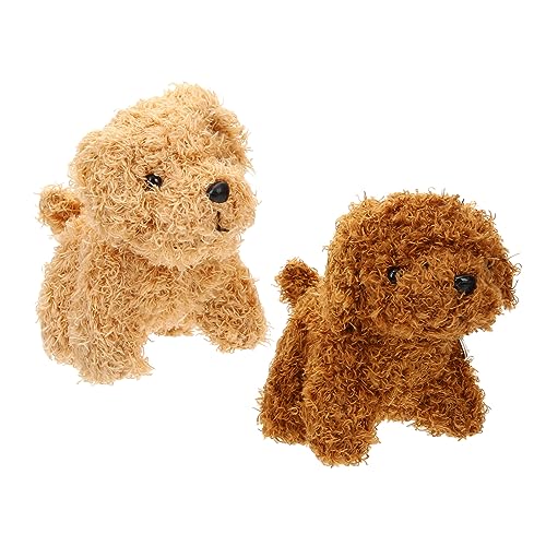 ADOCARN 2 Stück Simuliertes Haustierspielzeug, Kinderpartygeschenk, Hund, Stofftier, Tasche, Plüschdekor, Welpe, Stofftier, Ausgestopfter Hund, Puppe, Hundespielzeug, Stofftiere Für ADOCARN 2 Stück Simuliertes Haustierspielzeug, Kinderpartygeschenk, Hund, Stofftier, Tasche, Plüschdekor, Welpe, Stofftier, Ausgestopfter Hund, Puppe, Hundespielzeug, Stofftiere Für von ADOCARN