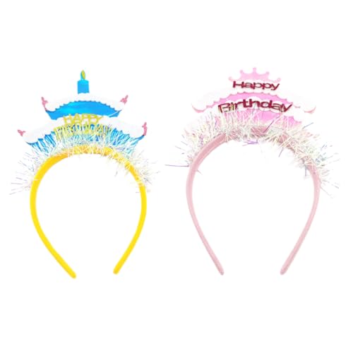 ADOCARN Elegantes Stirnband 2er Pack Kinderhaarband Blinklicht Für Geburtstagsfeiern ADOCARN Elegantes Stirnband 2er Pack Kinderhaarband Blinklicht Für Geburtstagsfeiern von ADOCARN