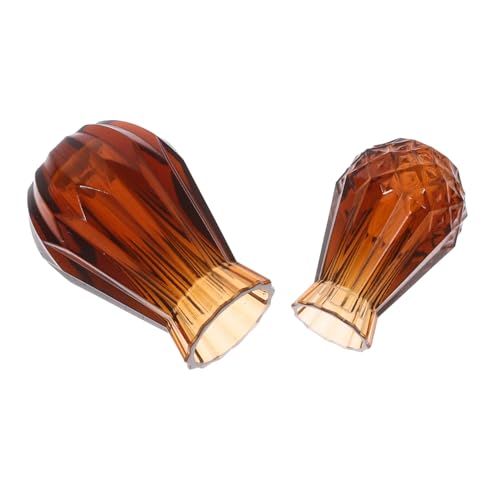 ADOCARN 2 Stück Vase für Puppenhaus Teiliges Kunstvolle Tischdeko Kleine Vase für Bücherregal Wohnaccessoire Realistische Miniaturblumen Teefarbe DIY Dekoration ADOCARN 2 Stück Vase für Puppenhaus Teiliges Kunstvolle Tischdeko Kleine Vase für Bücherregal Wohnaccessoire Realistische Miniaturblumen Teefarbe DIY Dekoration von ADOCARN