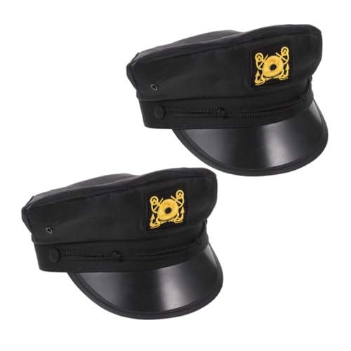 ADOCARN 2 Stücke Hut Yacht Sailor Kostüm Sailor Cap Frauen Boot Sailor Kostüm Yacht Kostüm ADOCARN 2 Stücke Hut Yacht Sailor Kostüm Sailor Cap Frauen Boot Sailor Kostüm Yacht Kostüm von ADOCARN