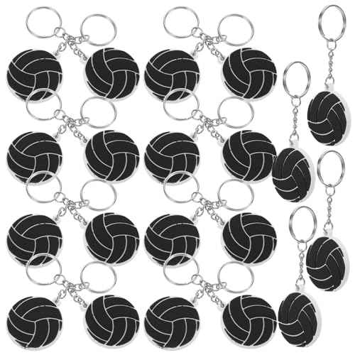 ADOCARN 20 Sportball-Schlüsselanhänger: Volleyball-Anhänger, Partygeschenke – PVC-Ball-Schlüsselringe, Dekoration für Sportwettkämpfe, Freunde, Familie, Teamkollegen ADOCARN 20 Sportball-Schlüsselanhänger: Volleyball-Anhänger, Partygeschenke – PVC-Ball-Schlüsselringe, Dekoration für Sportwettkämpfe, Freunde, Familie, Teamkollegen von ADOCARN