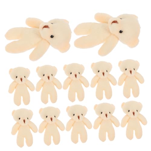 ADOCARN 20 Stück Anhänger Süße Mini Plüschbären Figuren für DIY Bastelprojekte Hochwertige Stoffmaterialien für Geburtstage und Feiertage ADOCARN 20 Stück Anhänger Süße Mini Plüschbären Figuren für DIY Bastelprojekte Hochwertige Stoffmaterialien für Geburtstage und Feiertage von ADOCARN