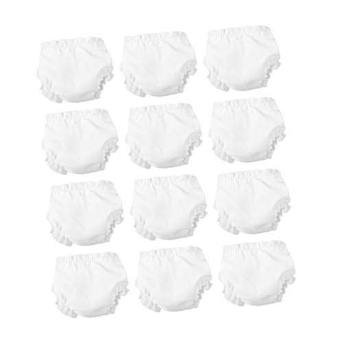 ADOCARN 20 Stück Babykleidung Und Zubehör Kleine Höschen Höschen Mini Kleidung Windel Kleidung Für Kinderspielzeug Weiß ADOCARN 20 Stück Babykleidung Und Zubehör Kleine Höschen Höschen Mini Kleidung Windel Kleidung Für Kinderspielzeug Weiß von ADOCARN