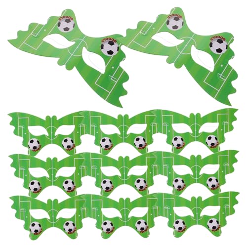 ADOCARN 20 Stück Fußball Themenmasken, Kinder Anziehmasken, Süße Tiermasken, Party Cosplay Masken, Bezaubernde Masken Für Cosplay Maskendekoration, Maskerade Masken, Karnevalsparty ADOCARN 20 Stück Fußball Themenmasken, Kinder Anziehmasken, Süße Tiermasken, Party Cosplay Masken, Bezaubernde Masken Für Cosplay Maskendekoration, Maskerade Masken, Karnevalsparty von ADOCARN