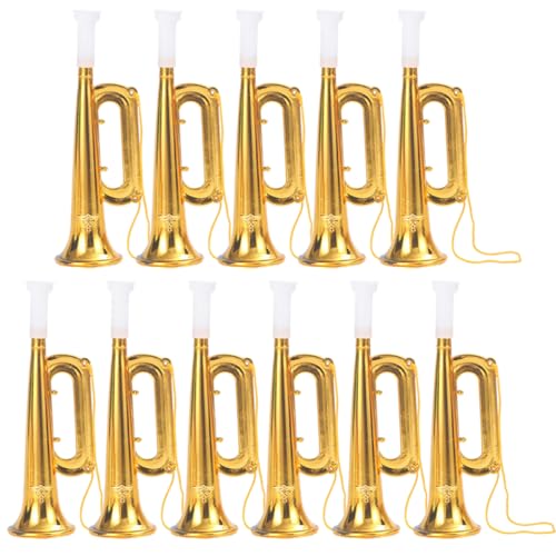 ADOCARN 20 Stück Golden Horn Musikalische Trompetenspielzeuge Simulation Trompetenspielzeug Simulierte Trompetenspielzeuge Musikspielzeuge Musikspielzeuge Für Kinder Realistische ADOCARN 20 Stück Golden Horn Musikalische Trompetenspielzeuge Simulation Trompetenspielzeug Simulierte Trompetenspielzeuge Musikspielzeuge Musikspielzeuge Für Kinder Realistische von ADOCARN