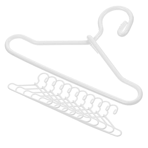 ADOCARN 20 Stück Hänger Kleine Kleiderbügel für Puppenmode Zubehör für Mini Dekorationen ADOCARN 20 Stück Hänger Kleine Kleiderbügel für Puppenmode Zubehör für Mini Dekorationen von ADOCARN
