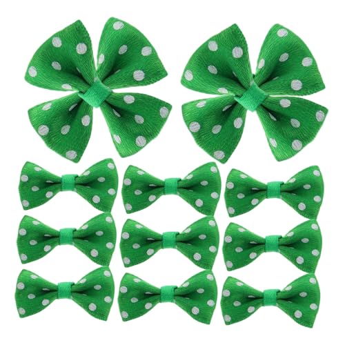 ADOCARN 20 Stück Mini Bowties für Puppen Vorgebundene Krawatten Verschiedenen Designs für Puppenhaus Dekoration und Bastelprojekte Puppenzubehör und Kostüm Accessoires von ADOCARN