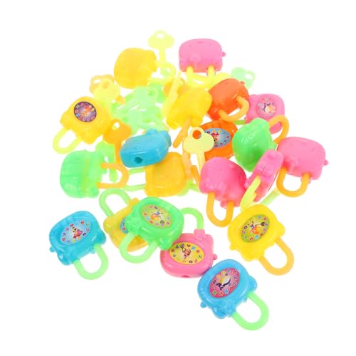 ADOCARN 20 Stück Spielzeugschloss, Rucksackschloss, Spielzeugschlüssel Für Babys, Kleines Schloss, Kleines Vorhängeschloss Mit Schlüssel, Reiseschloss, Baby Spielzeugschlüssel, Schloss ADOCARN 20 Stück Spielzeugschloss, Rucksackschloss, Spielzeugschlüssel Für Babys, Kleines Schloss, Kleines Vorhängeschloss Mit Schlüssel, Reiseschloss, Baby Spielzeugschlüssel, Schloss von ADOCARN