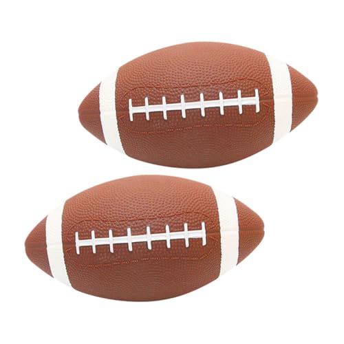 ADOCARN 2St -Rugby sportgeräte Rugbyball für Indoor-Outdoor-Fußball Fußballspielzeug für die Schule Trainingsbälle professioneller Fußball Rugbyball zum Training PVC ADOCARN 2St -Rugby sportgeräte Rugbyball für Indoor-Outdoor-Fußball Fußballspielzeug für die Schule Trainingsbälle professioneller Fußball Rugbyball zum Training PVC von ADOCARN