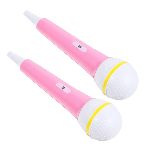 ADOCARN 2St simuliertes Mikrofon hühner spielsachen für mikrofon Mikrofone Mikrofon -Karaoke-Prop-Mikrofon Spielzeugmikrofon für PVC Rosa ADOCARN 2St simuliertes Mikrofon hühner spielsachen für mikrofon Mikrofone Mikrofon -Karaoke-Prop-Mikrofon Spielzeugmikrofon für PVC Rosa von ADOCARN