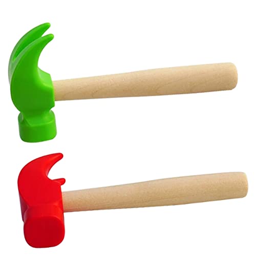 ADOCARN 2Stücke Werkzeug Hammer Realistische Spielzeuge für Kreative Rollenspiele Geeignet für Jungen und Mädchen Perfektes zu Jedem ADOCARN 2Stücke Werkzeug Hammer Realistische Spielzeuge für Kreative Rollenspiele Geeignet für Jungen und Mädchen Perfektes zu Jedem von ADOCARN