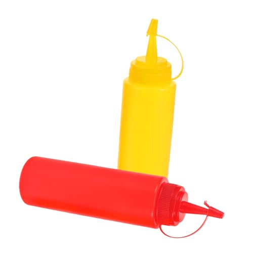 ADOCARN Halloween-Party-streichspielzeug 2er-Pack Gefälschte Saucenflaschen Tomaten-senf-Spender Für Spaß von ADOCARN