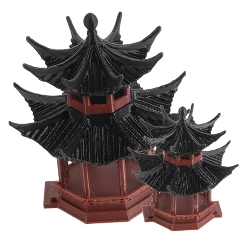 ADOCARN 2st Mikrolandschaftspavillon Bonsai-Figur Pavillon-Ornament Aquarium-pavillon- Landschaftsornamente Pavillon Dekorationen DIY Bonsai-Ornamente Outdoor- Plastik ADOCARN 2st Mikrolandschaftspavillon Bonsai-Figur Pavillon-Ornament Aquarium-pavillon- Landschaftsornamente Pavillon Dekorationen DIY Bonsai-Ornamente Outdoor- Plastik von ADOCARN