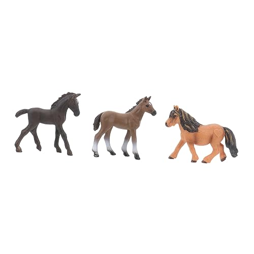 ADOCARN 3stücke Realistische Pferde Modelle Praktische Desktop-Dekorationen Pädagogisches Spielzeug Für Sammlerstücke Für Geburtstagsfeiern Und Feiertage Und Fördert Die Fantasie ADOCARN 3stücke Realistische Pferde Modelle Praktische Desktop-Dekorationen Pädagogisches Spielzeug Für Sammlerstücke Für Geburtstagsfeiern Und Feiertage Und Fördert Die Fantasie von ADOCARN