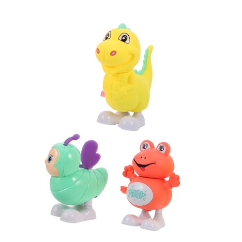 ADOCARN 3 Stück Aufziehspielzeug Aufziehtierspielzeug Cartoon Spielzeug Aufziehspielzeug Partygeschenke Aufziehtierspielzeug Aufziehspielzeug Aufziehtierspielzeug Aufziehtier Für Party von ADOCARN