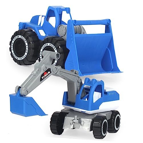 ADOCARN 3 Stück Baufahrzeug Jungs Baggerspielzeug Auto Spielzeugwerkzeuge Maschinenbau Strand Lkws Sandkasten Strand Spielzeugauto Spielzeugfahrzeuge Bagger-LKW Blau ADOCARN 3 Stück Baufahrzeug Jungs Baggerspielzeug Auto Spielzeugwerkzeuge Maschinenbau Strand Lkws Sandkasten Strand Spielzeugauto Spielzeugfahrzeuge Bagger-LKW Blau von ADOCARN