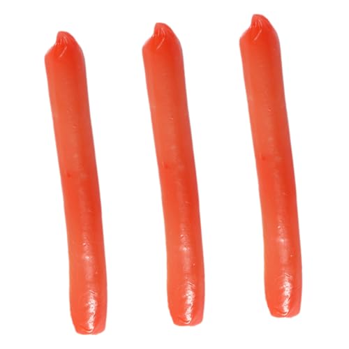 ADOCARN 3 Stück PVC Fake Food Modelle für Küchen Dekoration Fotografie Requisiten Fensterdisplays Kreative Spielzeuge von ADOCARN