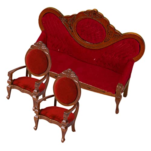 ADOCARN 3 Stück Pfirsich Sessel, Zartes Mini Sofa, Kleines Sofa, Dekoration, Miniaturmöbel, Miniatur Sofa, Dekorative Kleine Couch, Mini Möbel, Miniatur Puppen, Kleine Hausmöbel ADOCARN 3 Stück Pfirsich Sessel, Zartes Mini Sofa, Kleines Sofa, Dekoration, Miniaturmöbel, Miniatur Sofa, Dekorative Kleine Couch, Mini Möbel, Miniatur Puppen, Kleine Hausmöbel von ADOCARN