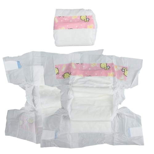 ADOCARN 3 Stück Puppenwindeln für Babypuppen Dekorative Puppenzubehör für Rollenspiele für Kreatives und Puppenmodegestaltung ADOCARN 3 Stück Puppenwindeln für Babypuppen Dekorative Puppenzubehör für Rollenspiele für Kreatives und Puppenmodegestaltung von ADOCARN
