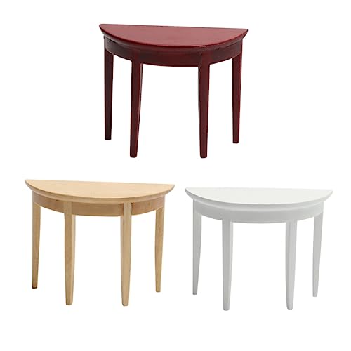 ADOCARN 3 Stück Schreibtisch Teiliges Möbel Modell für Puppenhaus Retro Tischgestaltung für DIY Mini Dekoration Kinderzimmer und Spielzeugaccessoires ADOCARN 3 Stück Schreibtisch Teiliges Möbel Modell für Puppenhaus Retro Tischgestaltung für DIY Mini Dekoration Kinderzimmer und Spielzeugaccessoires von ADOCARN
