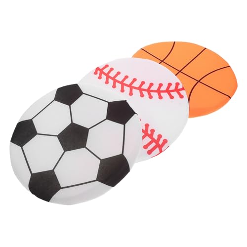 ADOCARN 3stücke Spielzeug Aus Stoff Mit Cartoon-mustern Faltbar Für Outdoor-aktivitäten Schwammbällen Für Junge Mädchen Geeignet Für Geburtstagsfeiern Und Fitness-Spiele von ADOCARN