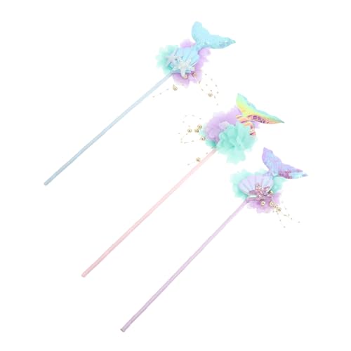 ADOCARN 3 Stück Teiliges Meerjungfrau Stab für Glitzernde Feenstäbe für Festival Dekorationen Geburtstagsfeiern und Kostümpartys Perfektes Zubehör für Kleine Prinzessinnen ADOCARN 3 Stück Teiliges Meerjungfrau Stab für Glitzernde Feenstäbe für Festival Dekorationen Geburtstagsfeiern und Kostümpartys Perfektes Zubehör für Kleine Prinzessinnen von ADOCARN