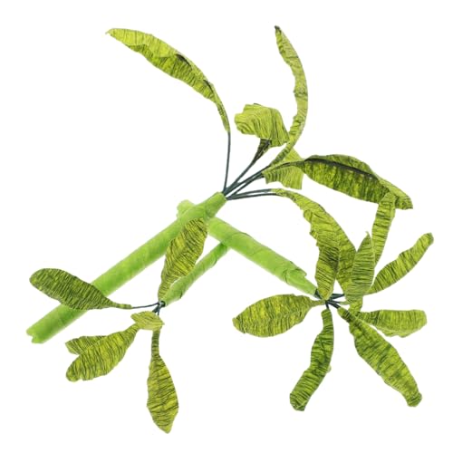 ADOCARN 3 Teiliges Bananenbaum Modell, Pflanzenmodell, Schmuck, Miniaturen, Landschaftsbäume, Mini Landschaftsdekor, Mini Bananenbäume Zum Basteln, Sandtisch, DIY Modell, Miniatur ADOCARN 3 Teiliges Bananenbaum Modell, Pflanzenmodell, Schmuck, Miniaturen, Landschaftsbäume, Mini Landschaftsdekor, Mini Bananenbäume Zum Basteln, Sandtisch, DIY Modell, Miniatur von ADOCARN