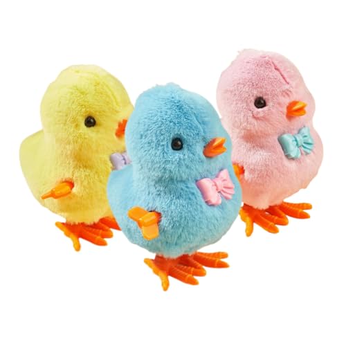 ADOCARN 3 Teiliges Kükenspielzeug, Aufziehküken, Spielzeugküken Für Kleinkinder, Aufziehspielzeug Für Kleinkinder, Spielzeughuhn, Osterkorbfüller, Geschenktütenfüller Für Kinder, ADOCARN 3 Teiliges Kükenspielzeug, Aufziehküken, Spielzeugküken Für Kleinkinder, Aufziehspielzeug Für Kleinkinder, Spielzeughuhn, Osterkorbfüller, Geschenktütenfüller Für Kinder, von ADOCARN