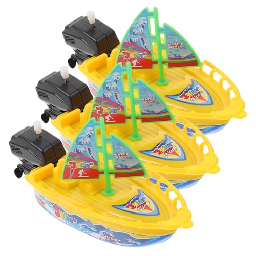 ADOCARN 3 Teiliges Segelspielzeug, Badeboot Spielzeug, Süßes Badespielzeug Für Kinder, Bezauberndes Badespielzeug, Badezeit Boot Spielzeug, Aufzieh Badewannenspielzeug, Aufzieh ADOCARN 3 Teiliges Segelspielzeug, Badeboot Spielzeug, Süßes Badespielzeug Für Kinder, Bezauberndes Badespielzeug, Badezeit Boot Spielzeug, Aufzieh Badewannenspielzeug, Aufzieh von ADOCARN