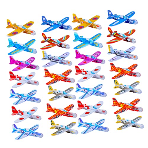 ADOCARN 32Stücke Teiliges Mini Segelflugzeug Spielzeugset für Farbenfrohe Schaumflugzeuge für Outdoor Aktivitäten Praktischen Fähigkeiten und Kreativität ADOCARN 32Stücke Teiliges Mini Segelflugzeug Spielzeugset für Farbenfrohe Schaumflugzeuge für Outdoor Aktivitäten Praktischen Fähigkeiten und Kreativität von ADOCARN
