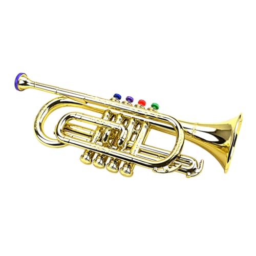 ADOCARN 4 Golden Horn Tanzendes Saxophon Spielzeug Kleinkind Musikinstrumente Krachmacher Spielzeug Kleine Trompete Plastiktrompete Baby Musikinstrumente Trompete Plastik ADOCARN 4 Golden Horn Tanzendes Saxophon Spielzeug Kleinkind Musikinstrumente Krachmacher Spielzeug Kleine Trompete Plastiktrompete Baby Musikinstrumente Trompete Plastik von ADOCARN