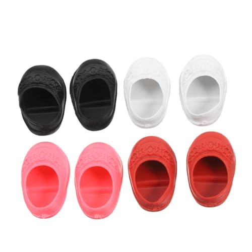 ADOCARN 4 Paar Babyschuhe Babypuppensachen Babypuppenschuh Babydoll Schuhe Reborn Puppenzubehör ADOCARN 4 Paar Babyschuhe Babypuppensachen Babypuppenschuh Babydoll Schuhe Reborn Puppenzubehör von ADOCARN