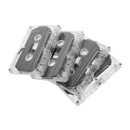 ADOCARN 4 Stück 30 Audiokassetten, Kassettenaufbewahrung, Audiokassettenrekorder, Kassettenband, Musikkassettenband, Dekorationen, Kassettenspieler, Leere Kassettenaufnahme ADOCARN 4 Stück 30 Audiokassetten, Kassettenaufbewahrung, Audiokassettenrekorder, Kassettenband, Musikkassettenband, Dekorationen, Kassettenspieler, Leere Kassettenaufnahme von ADOCARN