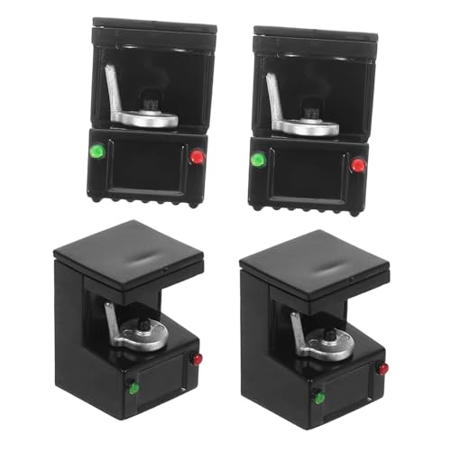 ADOCARN 4 Stück Kaffeemaschine Teiliges Puppenhaus Zubehör DIY Modell für Kreative Rollenspiele für Miniaturlandschaften Langlebig und Farbenfroh ADOCARN 4 Stück Kaffeemaschine Teiliges Puppenhaus Zubehör DIY Modell für Kreative Rollenspiele für Miniaturlandschaften Langlebig und Farbenfroh von ADOCARN