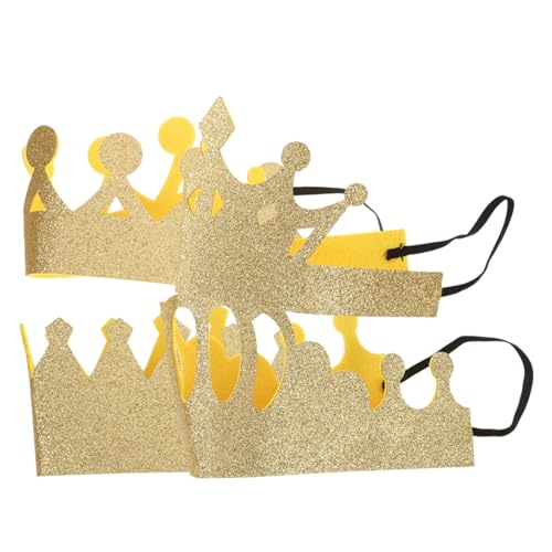 ADOCARN 4 Stück Kindergeburtstagskrone, Kronprinzkrone, Spielzeugkrone, Geburtstagshüte Für Kinder, Krone, Geburtstagshut, Krone, Partydekorationen, Vorschulgeburtstagskronen, ADOCARN 4 Stück Kindergeburtstagskrone, Kronprinzkrone, Spielzeugkrone, Geburtstagshüte Für Kinder, Krone, Geburtstagshut, Krone, Partydekorationen, Vorschulgeburtstagskronen, von ADOCARN