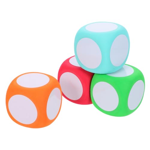 ADOCARN 4 Stück Löschbare Schaumstoffwürfel Pädagogische Trockenlöschwürfel Leere Würfel Für Spiele DIY Lernwürfel DIY Lernwürfel Mathe Aktivitätswürfel Lehrschaumwürfel ADOCARN 4 Stück Löschbare Schaumstoffwürfel Pädagogische Trockenlöschwürfel Leere Würfel Für Spiele DIY Lernwürfel DIY Lernwürfel Mathe Aktivitätswürfel Lehrschaumwürfel von ADOCARN
