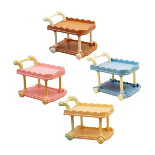 ADOCARN 4 Stück Mini Esswagen Modell Puppenhausmöbel Miniaturwagen Mini Haus Teetisch Modell Mini Ornament Mini Esswagen Ornamente Puppenhaus Dekoration Mini Küchendekor ADOCARN 4 Stück Mini Esswagen Modell Puppenhausmöbel Miniaturwagen Mini Haus Teetisch Modell Mini Ornament Mini Esswagen Ornamente Puppenhaus Dekoration Mini Küchendekor von ADOCARN