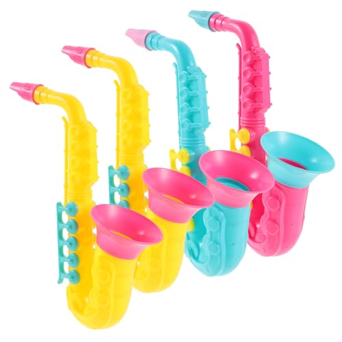 ADOCARN Pädagogisches Spielzeug Saxophon Jungen Und Mädchen Musikinstrumente Kunststoff Saxophon Spielzeug Zum Lernen von ADOCARN
