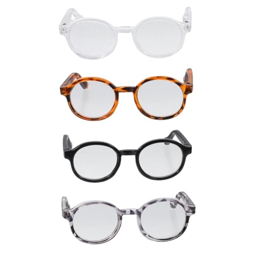 ADOCARN 4 Stück Sonnenbrillen für Puppen Sichere Stilvolle Accessoires für Puppenhaus Dekoration und Cosplay Schützt die Augen Uv Strahlen ADOCARN 4 Stück Sonnenbrillen für Puppen Sichere Stilvolle Accessoires für Puppenhaus Dekoration und Cosplay Schützt die Augen Uv Strahlen von ADOCARN