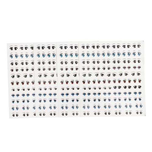ADOCARN 4 Stück Teiliges Selbstklebender Cartoon Augen Aufkleber für DIY Puppen und Tonfiguren Niedliche Anime Augen Wasseraufkleber für Scrapbooking und Kreative Bastelprojekte ADOCARN 4 Stück Teiliges Selbstklebender Cartoon Augen Aufkleber für DIY Puppen und Tonfiguren Niedliche Anime Augen Wasseraufkleber für Scrapbooking und Kreative Bastelprojekte von ADOCARN