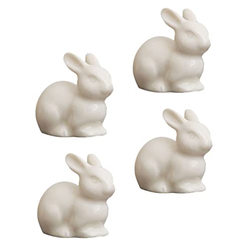 ADOCARN 4 Stück Weiße Kaninchenverzierung Dekorationen Hase Formschnitt Mooshase Grün Figuren Outdoor- Solarleuchten Im Freien Außen Kaninchenstatue Drinnen Spaß Keramik ADOCARN 4 Stück Weiße Kaninchenverzierung Dekorationen Hase Formschnitt Mooshase Grün Figuren Outdoor- Solarleuchten Im Freien Außen Kaninchenstatue Drinnen Spaß Keramik von ADOCARN